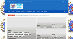 Desktop Screenshot of chaldeannation.com